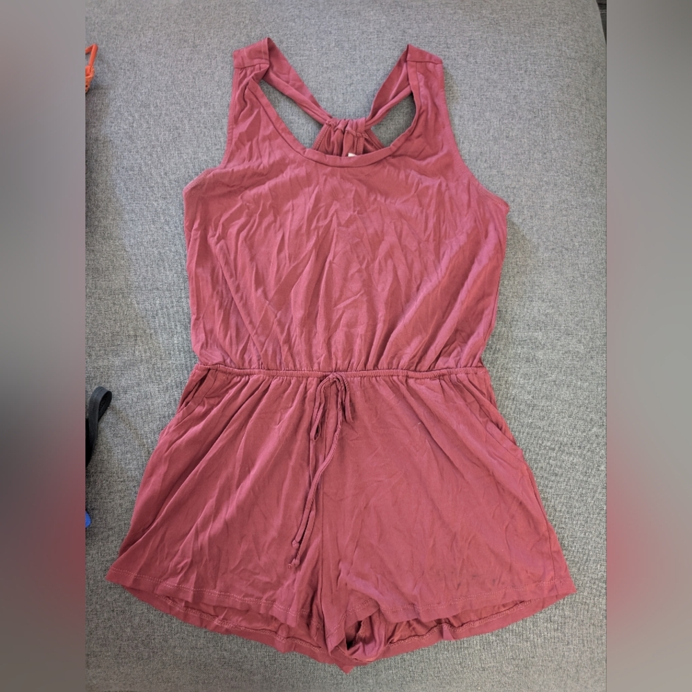 2/$30 Deal!! Burnt Orange Romper